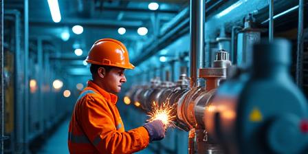 Manutenzione impianto industriale