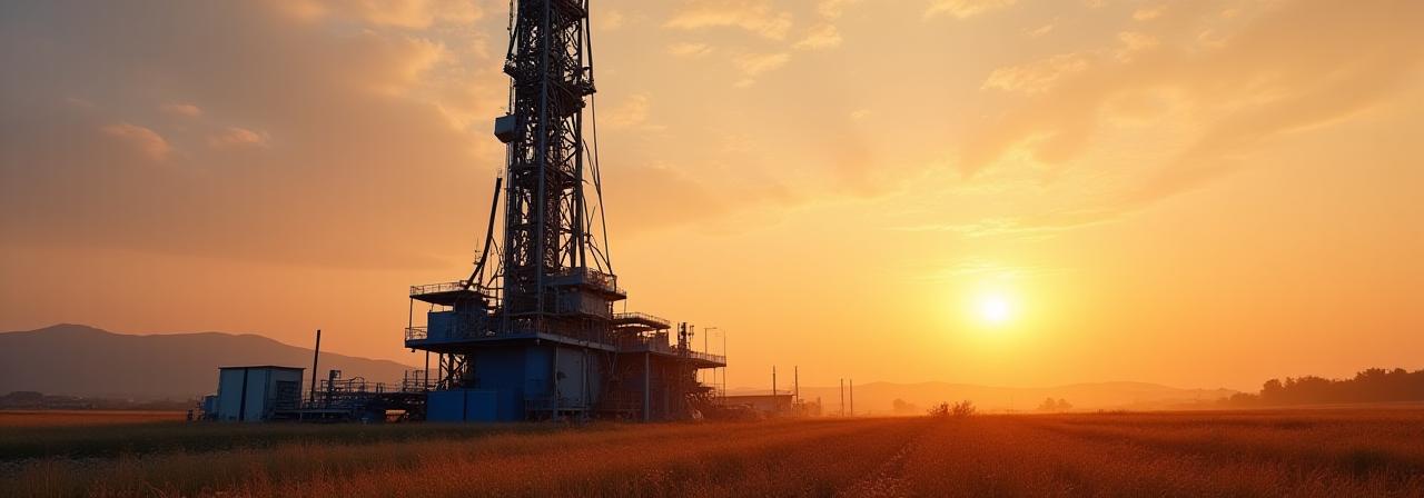 Cantiere di perforazione Crepuscolo Perforazioni